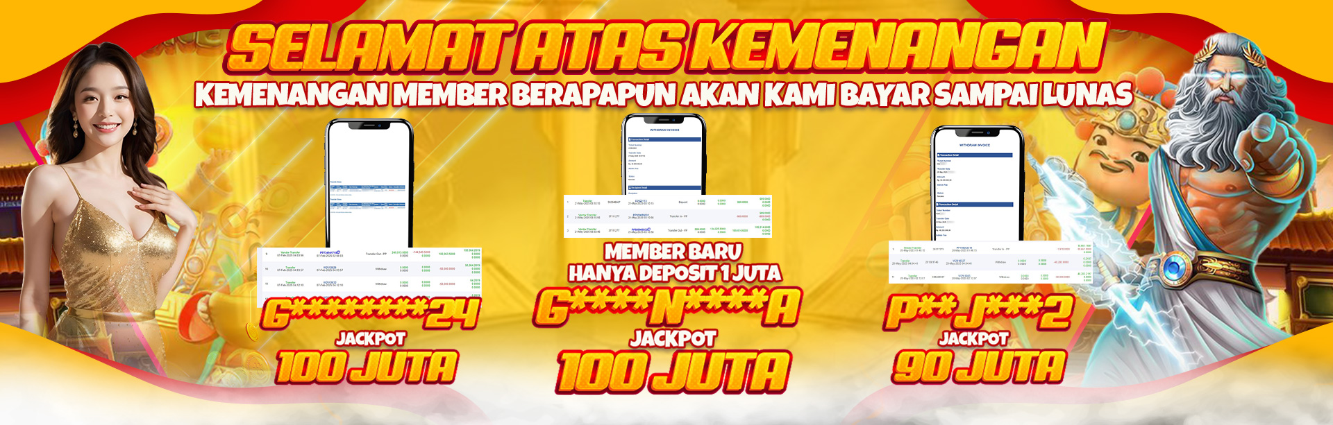 BUKTI JP 100JT, 100JT & 90JT