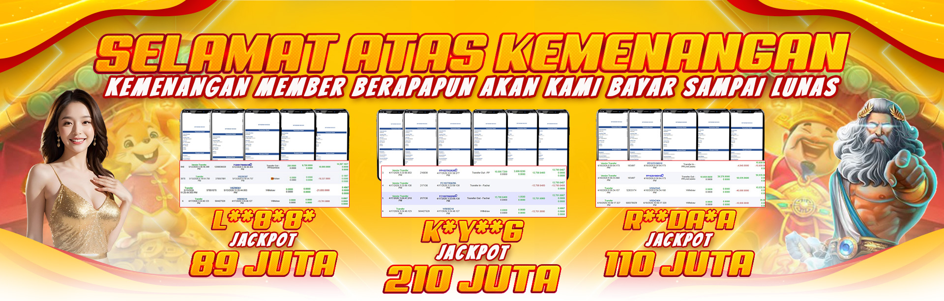 BUKTI JP 89JT, 210JT & 110JT