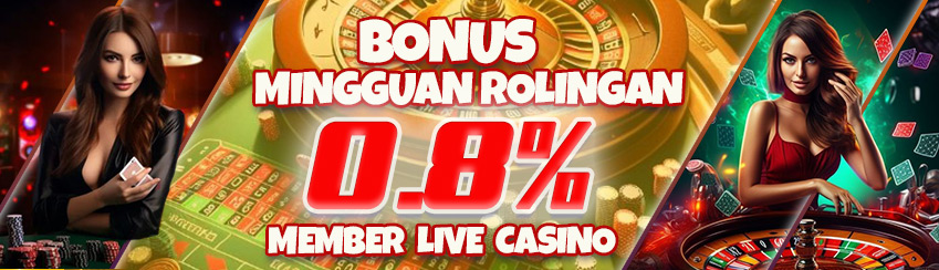 BONUS ROLLINGAN CASINO 0.8%