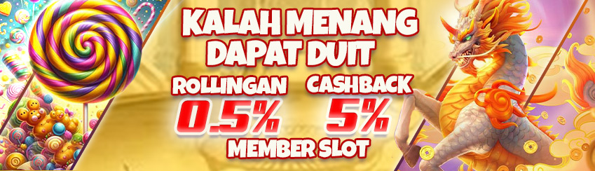 DOUBLE BONUS CASHBACK SLOT & ROLLINGAN